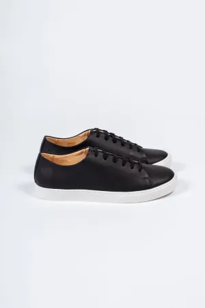 Oak Sneaker | Black Leather