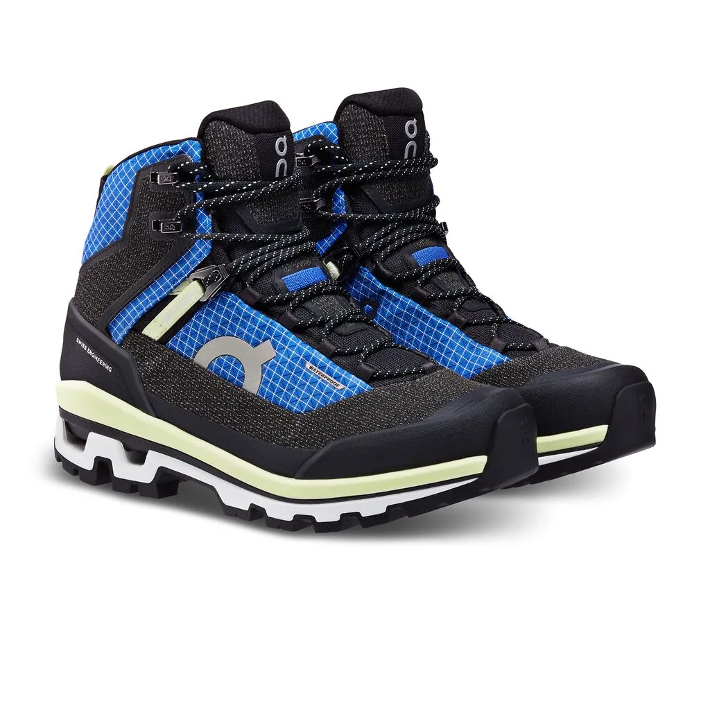 On Women's Cloudalpine Waterproof Walking Boots Cobalt / Limelight