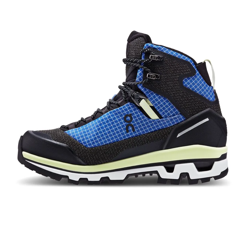 On Women's Cloudalpine Waterproof Walking Boots Cobalt / Limelight