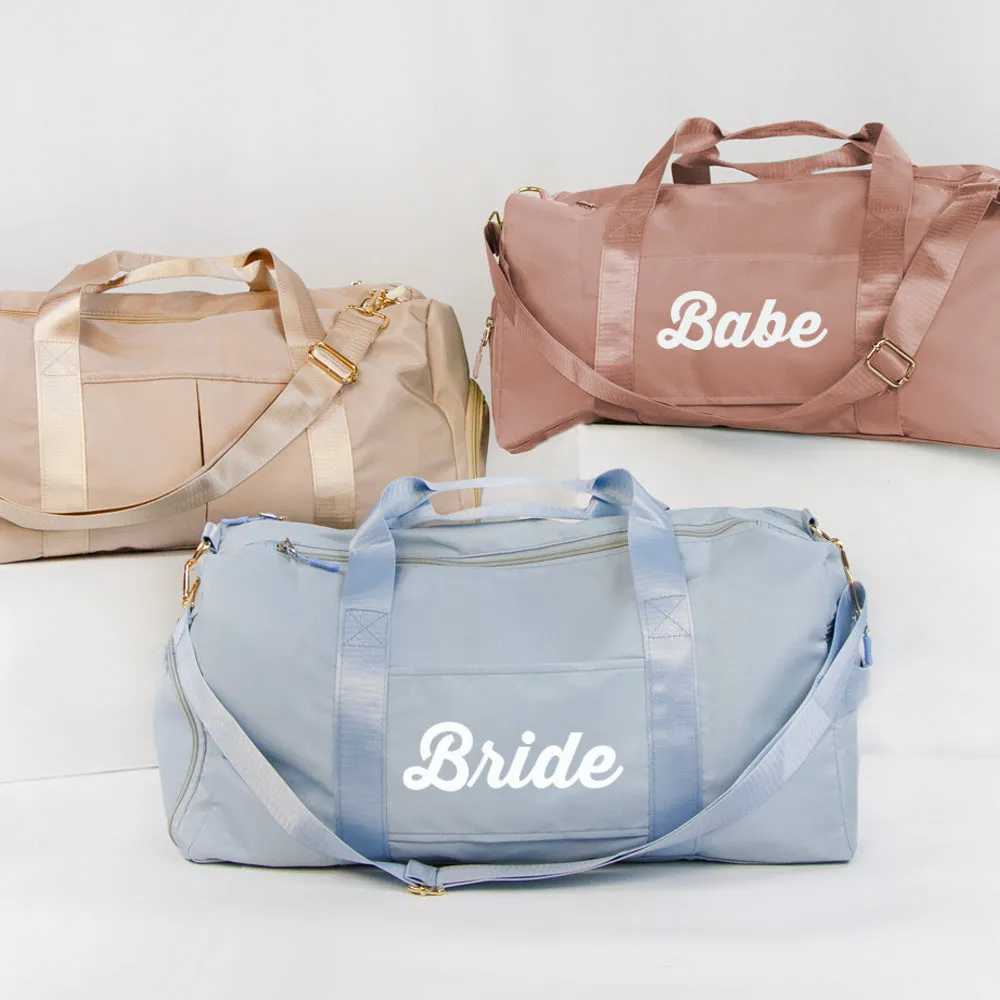 Personalized Duffle Bag