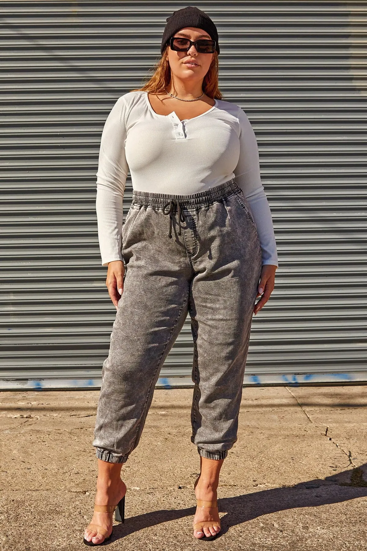 Plus Size Women's Loungewear Jogger