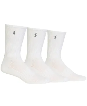 Polo Ralph Lauren 3-Pack Technical Crew Arch Support Socks