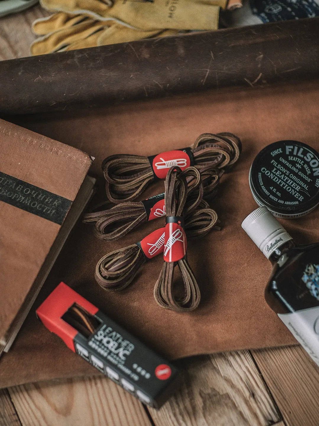 Premium Leather Laces