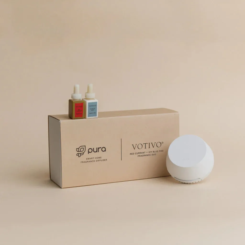 Pura Smart Home Diffuser Kit - Red Currant and Icy Blue Pine