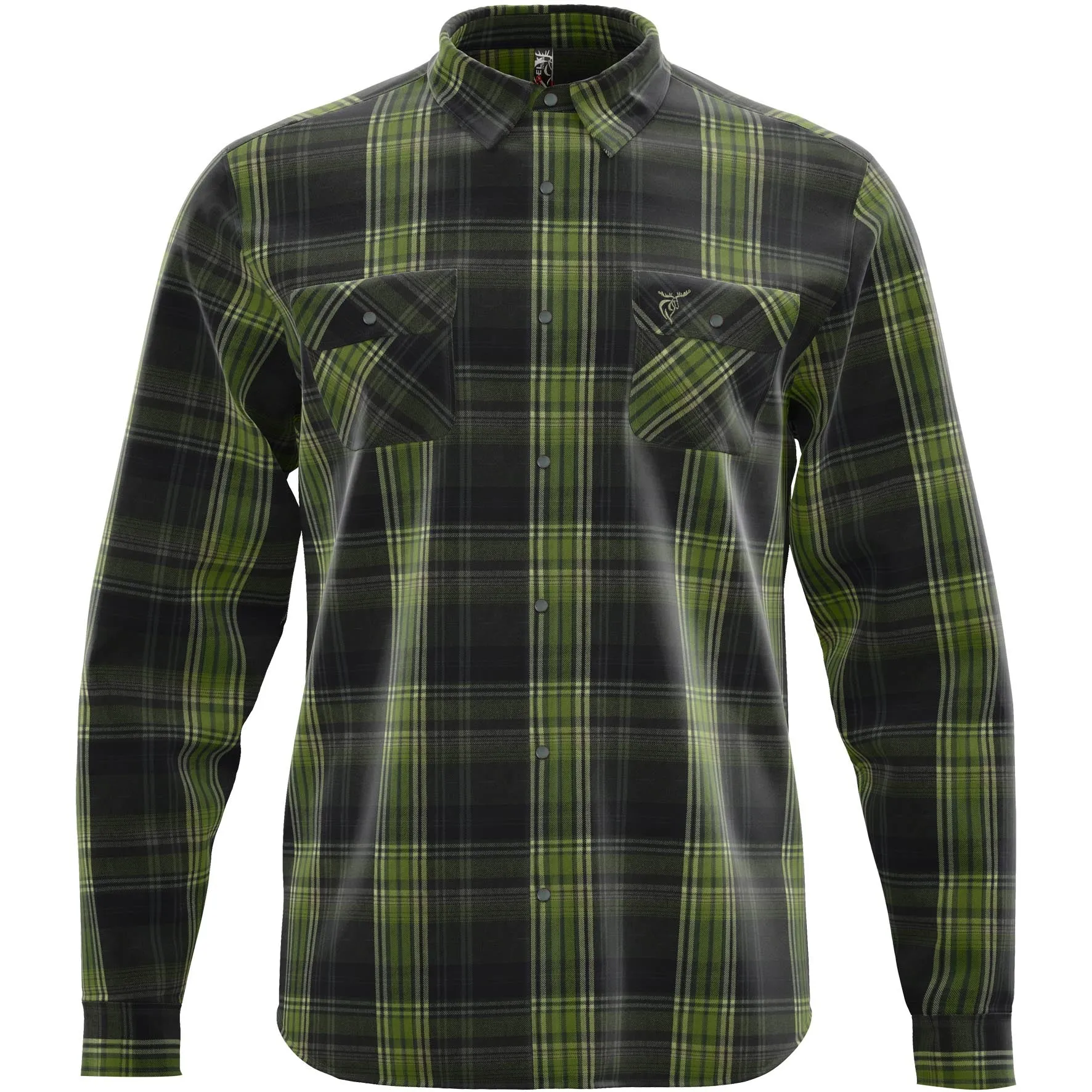 REDELK EDGAR CAMICIA UOMO INVERNALE A MANICA LUNGA IN FLANELLA - NUOVI ARRIVI WINTER 24/25