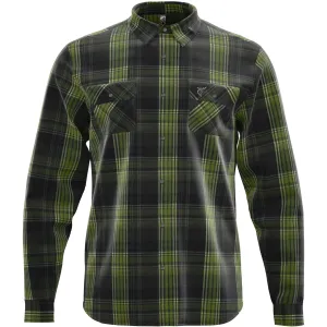 REDELK EDGAR CAMICIA UOMO INVERNALE A MANICA LUNGA IN FLANELLA - NUOVI ARRIVI WINTER 24/25