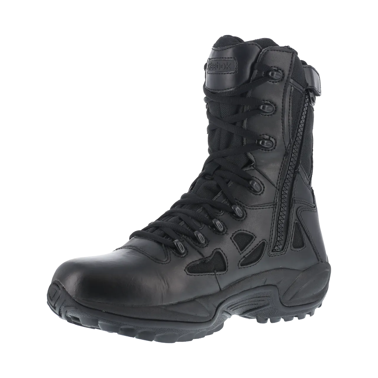 Reebok Men's Rapid Response 8" Side-Zip Waterproof Soft Toe Boot #RB8877