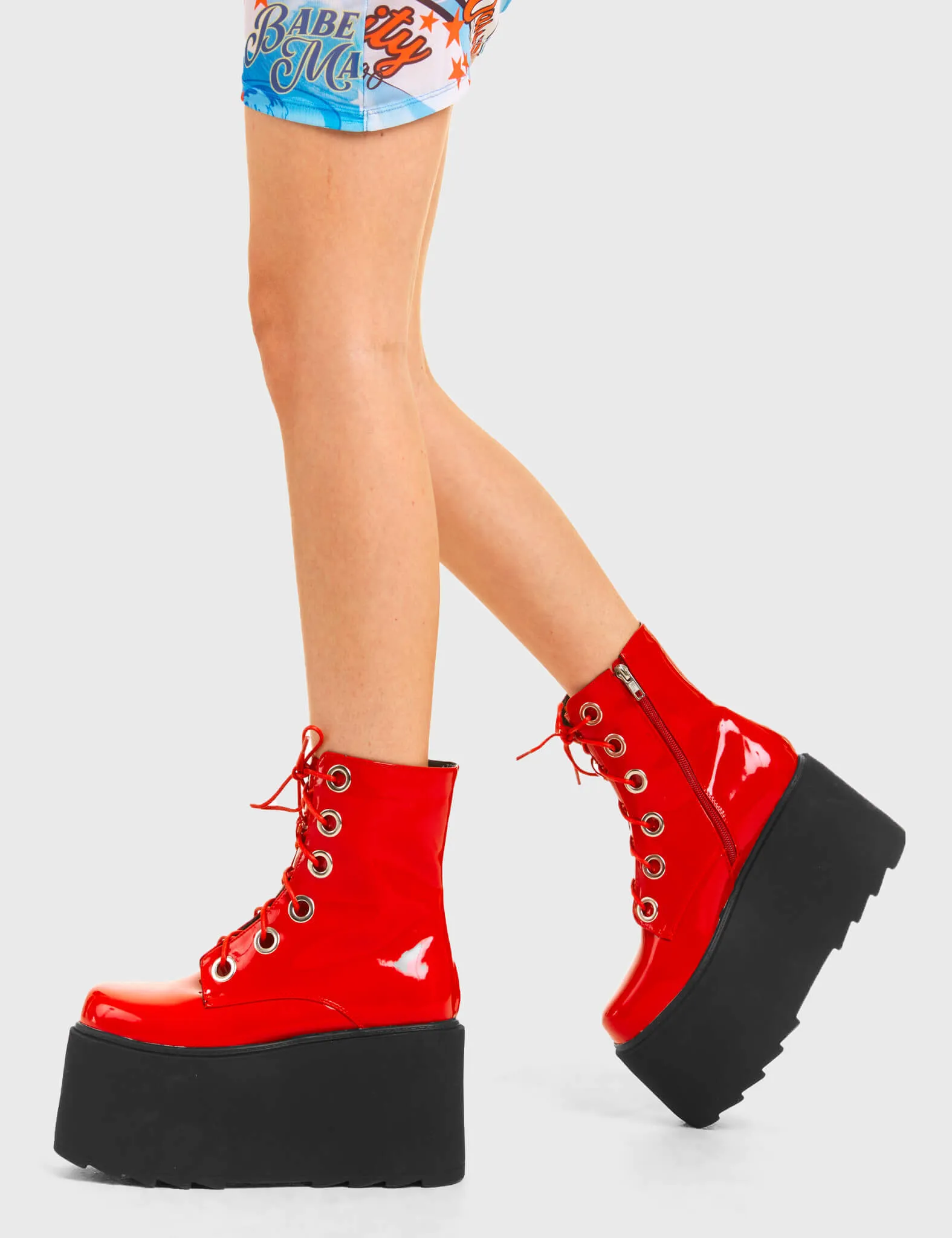 Renegade Chunky Platform Ankle Boots