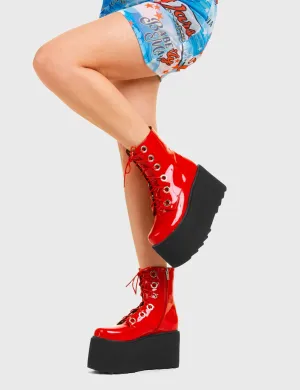 Renegade Chunky Platform Ankle Boots