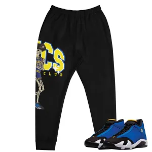 Retro 14 Laney Bucs Skeleton Joggers