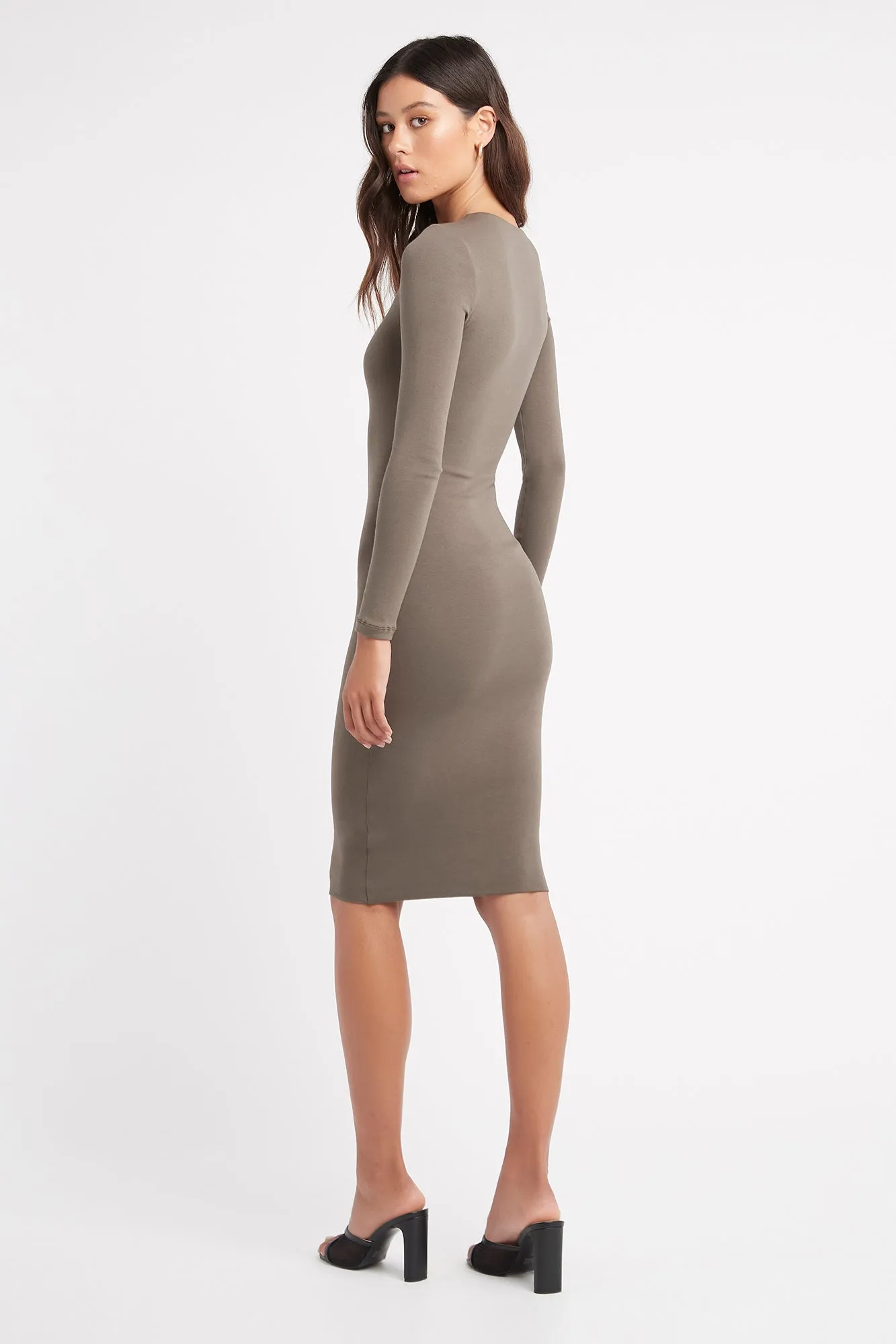 Riley Crew Midi Dress