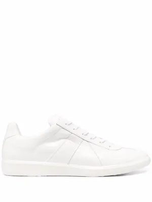 Rubber Replica Low Top Sneakers - White