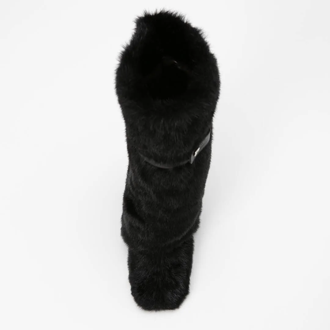 SAMSIP - furry long boots