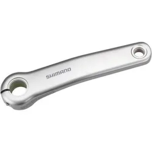 SHIMANO STEPS FC-E6100 170mm Crankarm Set without Chainings or Chainguard Silver