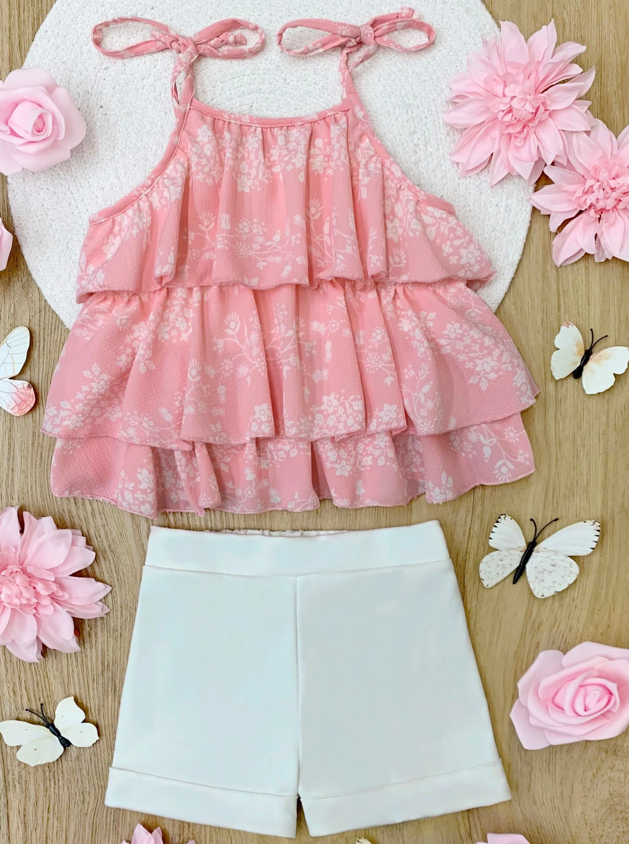 Southern Sweetheart Shorts Set