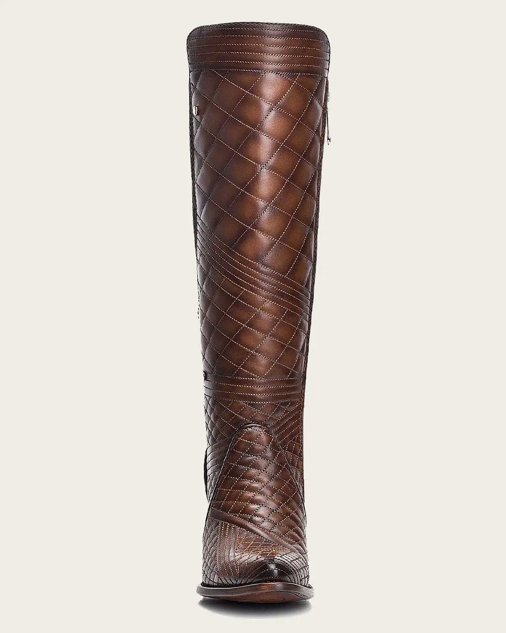 Tall brown boot