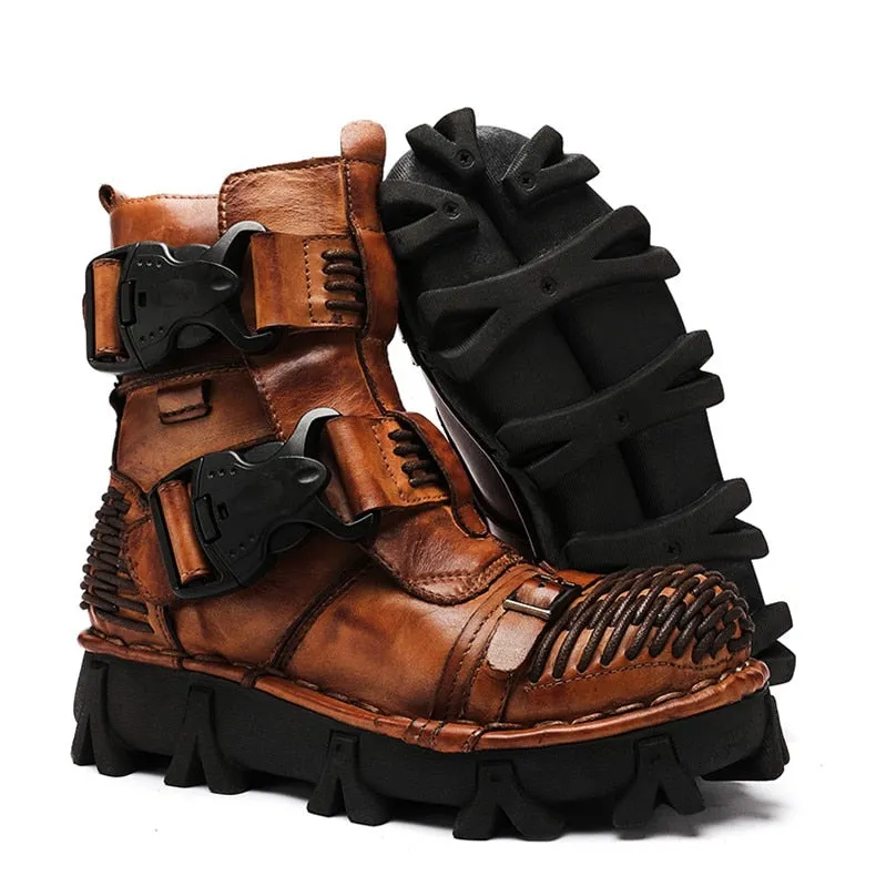 TEEK - Italian Desert Motorcycle Boots