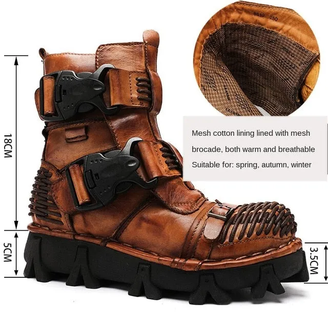 TEEK - Italian Desert Motorcycle Boots