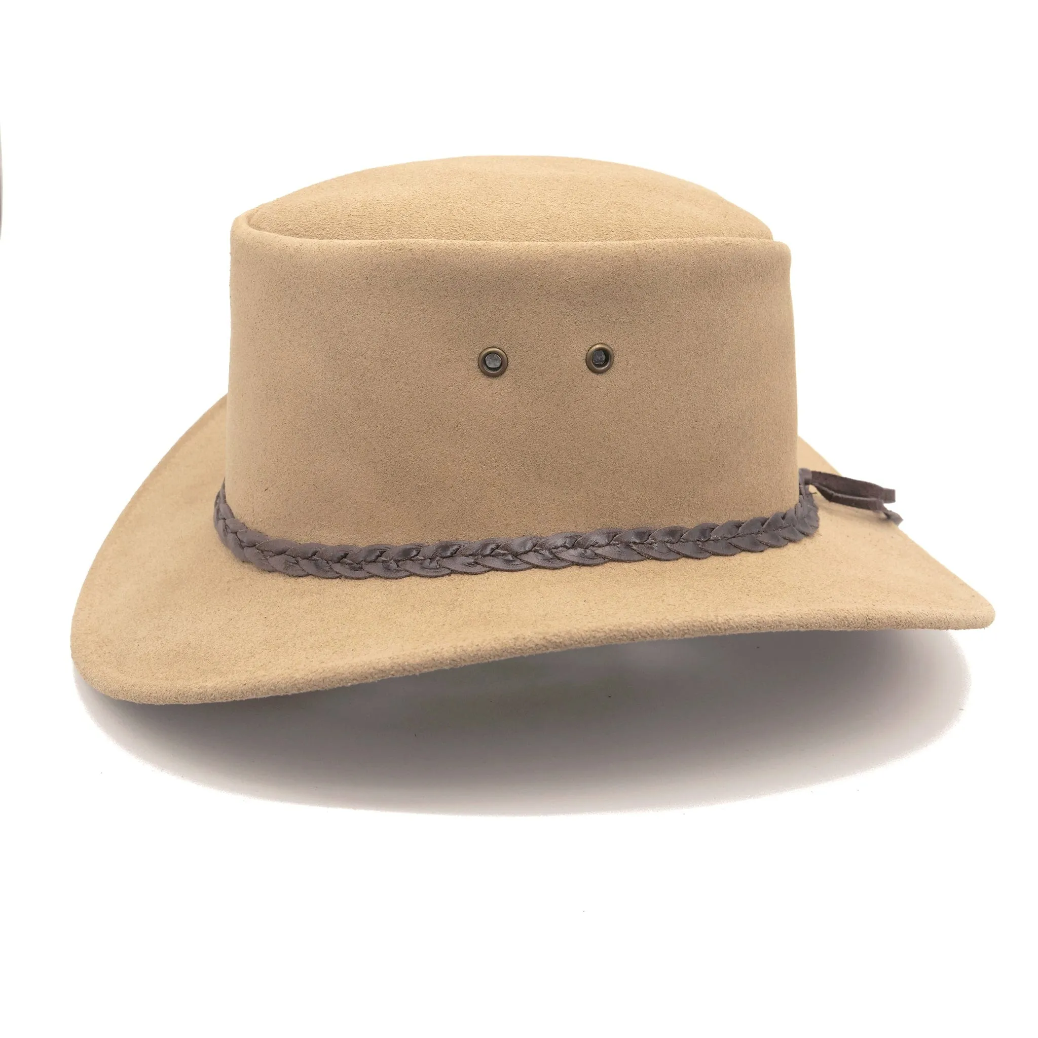 Tennyson Suede Leather Hat