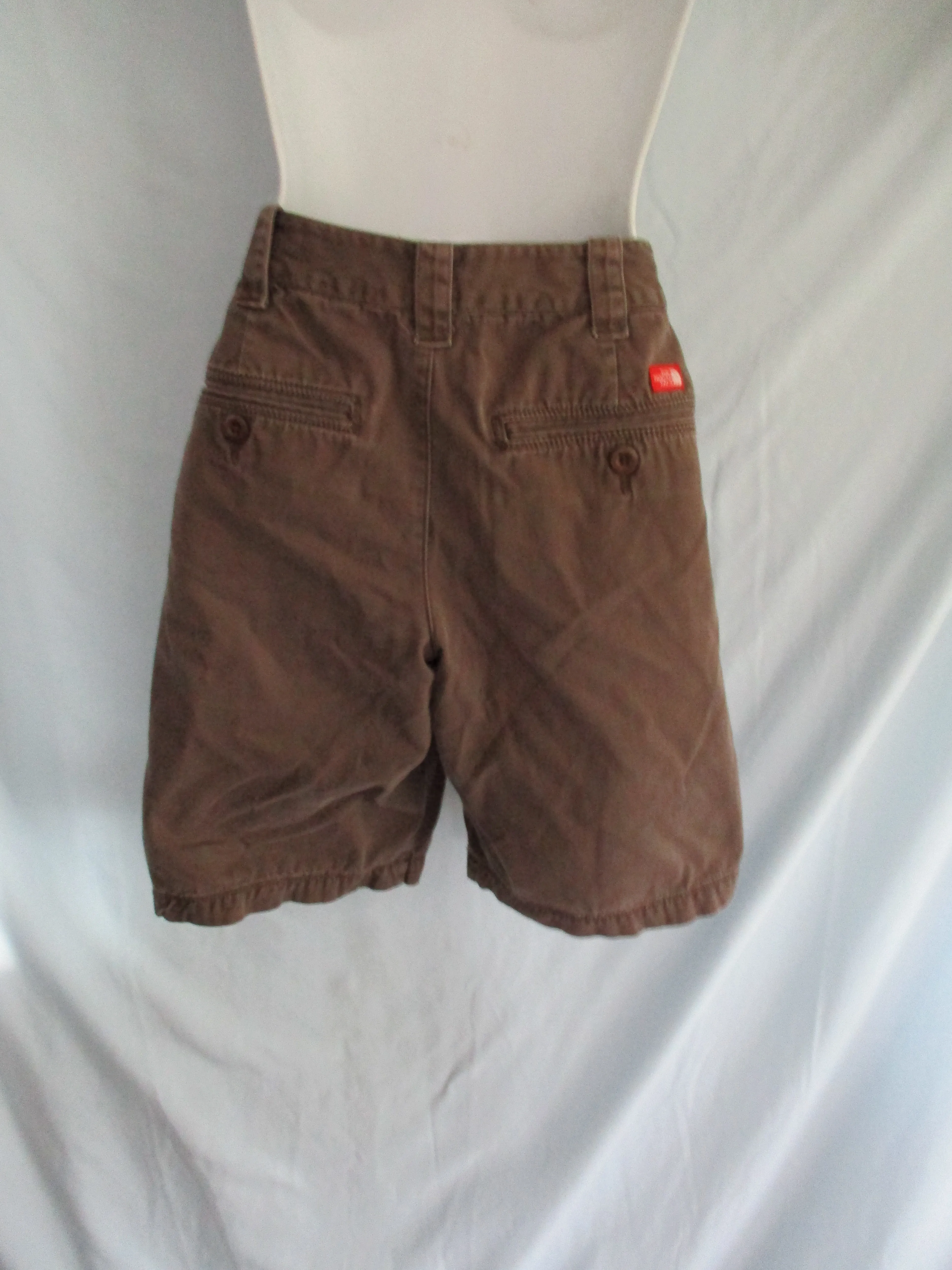 THE NORTH FACE Active Wear Hiking 100% Cotton Shorts BROWN 6