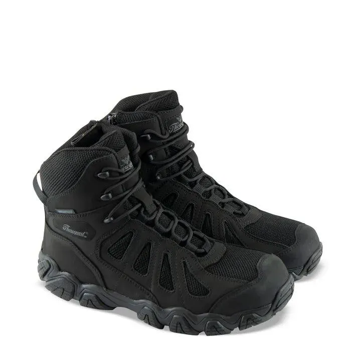 Thorogood Men's Crosstrex Series Safety Toe Side Zip BBP Waterproof 6" Hiking Boots 804-6290