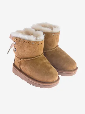 UGG AUSTRALIA SHEEPSKIN DIXI FLORA BOOTS