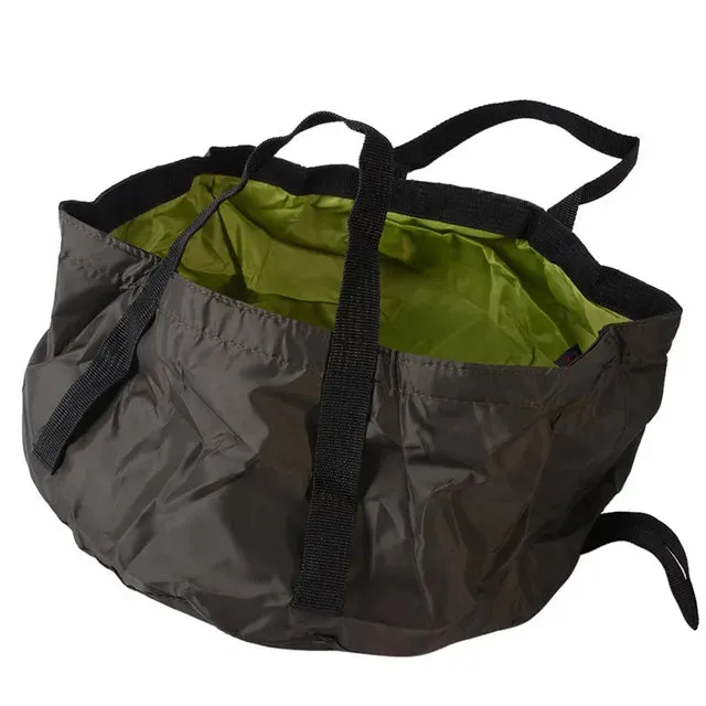 Ultra-light 8.5L Portable Folding Washbasin Camping Basin