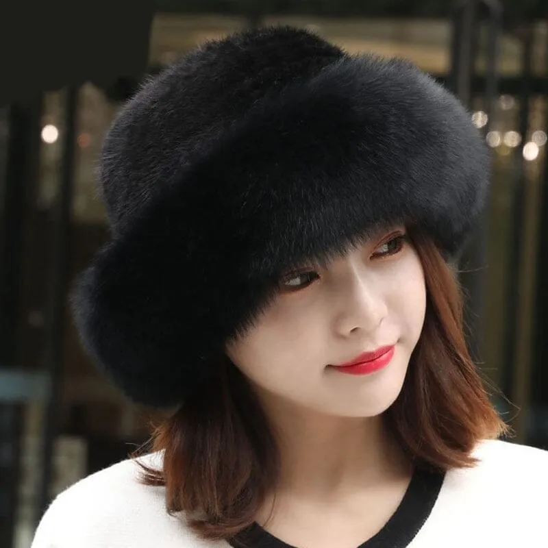 Winter Fashion Faux Fur Hat