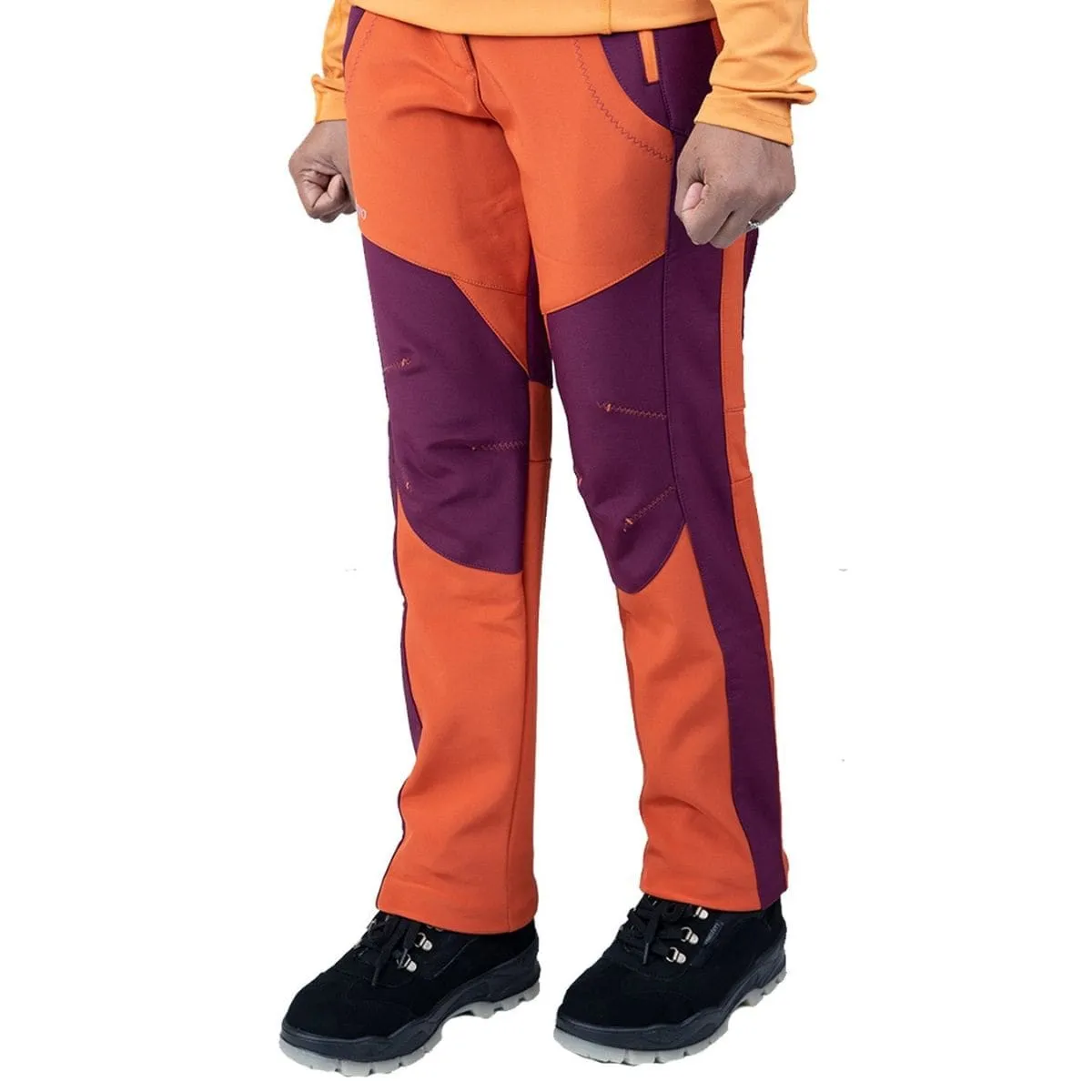 Women's K2 Cold Weather Trekking & Outdoor Pants - Sherpa Series - Orange