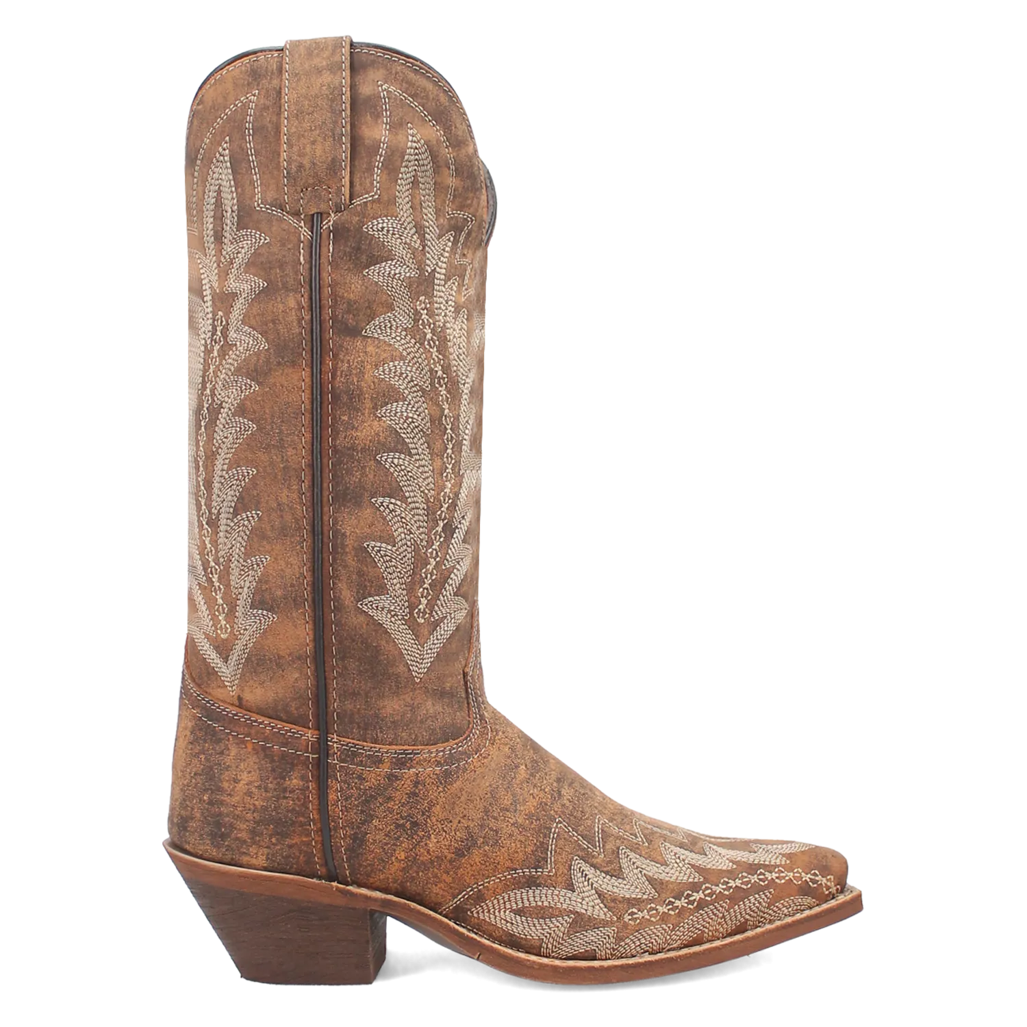 Women's Laredo 52189 12" Emmylee Tan Snip Toe Boot