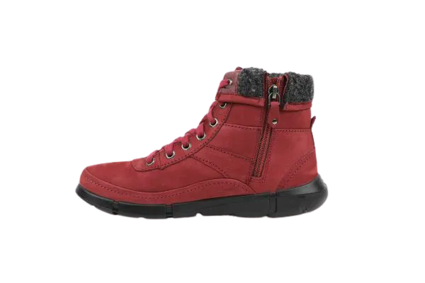 Women's Leather Boots (#3143118_Paris Port Red)