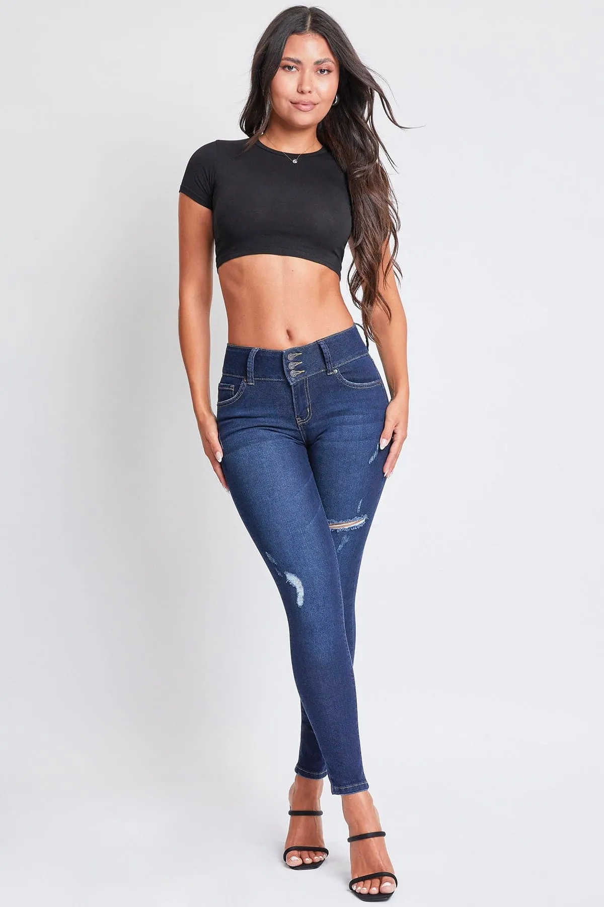 Women's Sustainable Essential Distressed Skinny Jean