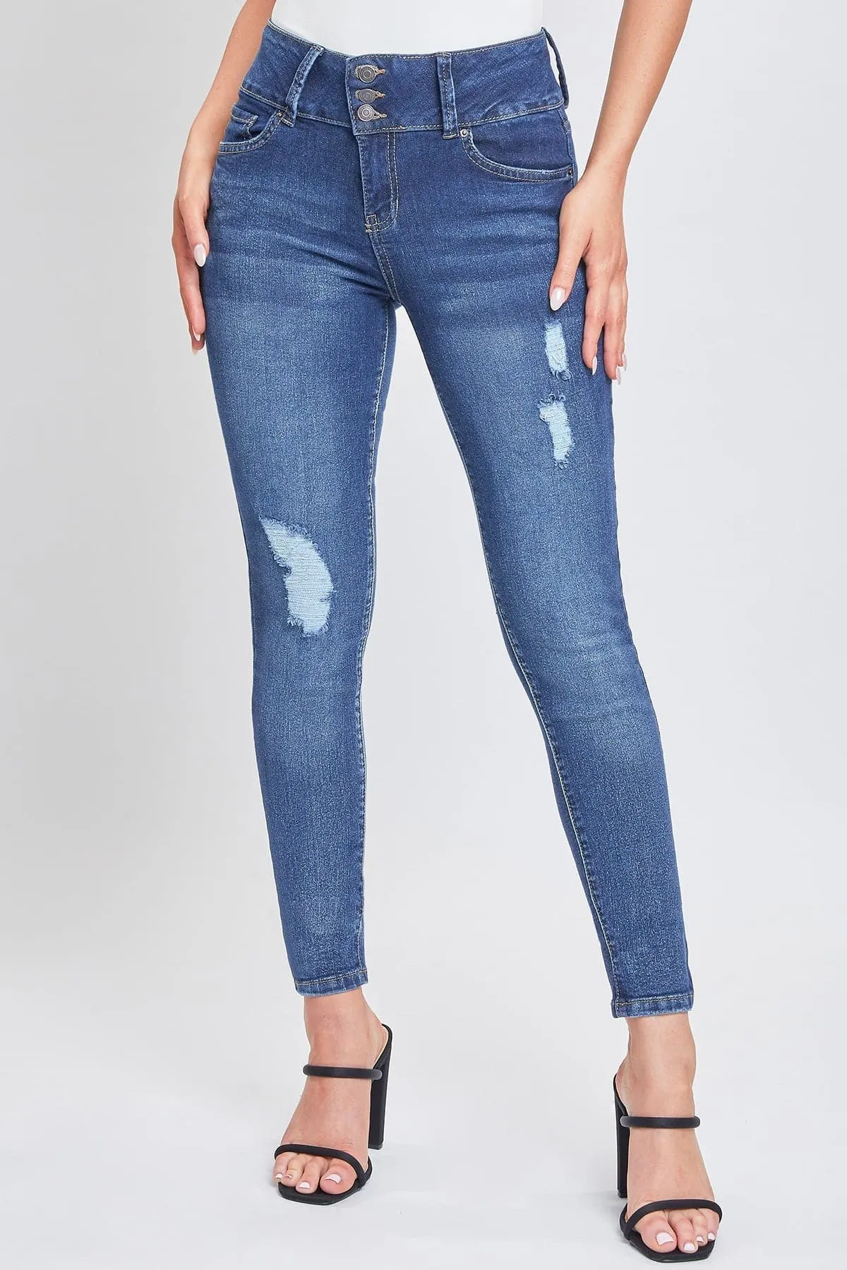 Women's Sustainable Essential Distressed Skinny Jean