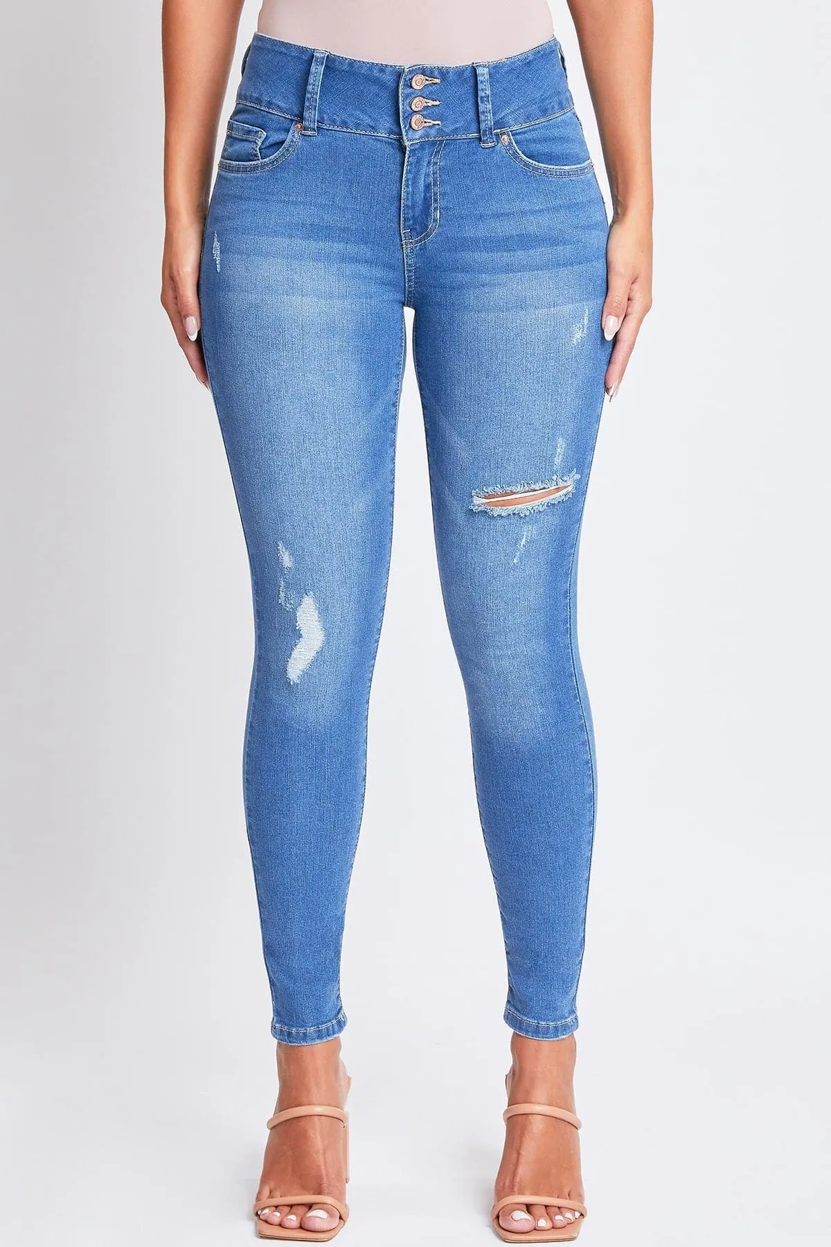 Women's Sustainable Essential Distressed Skinny Jean