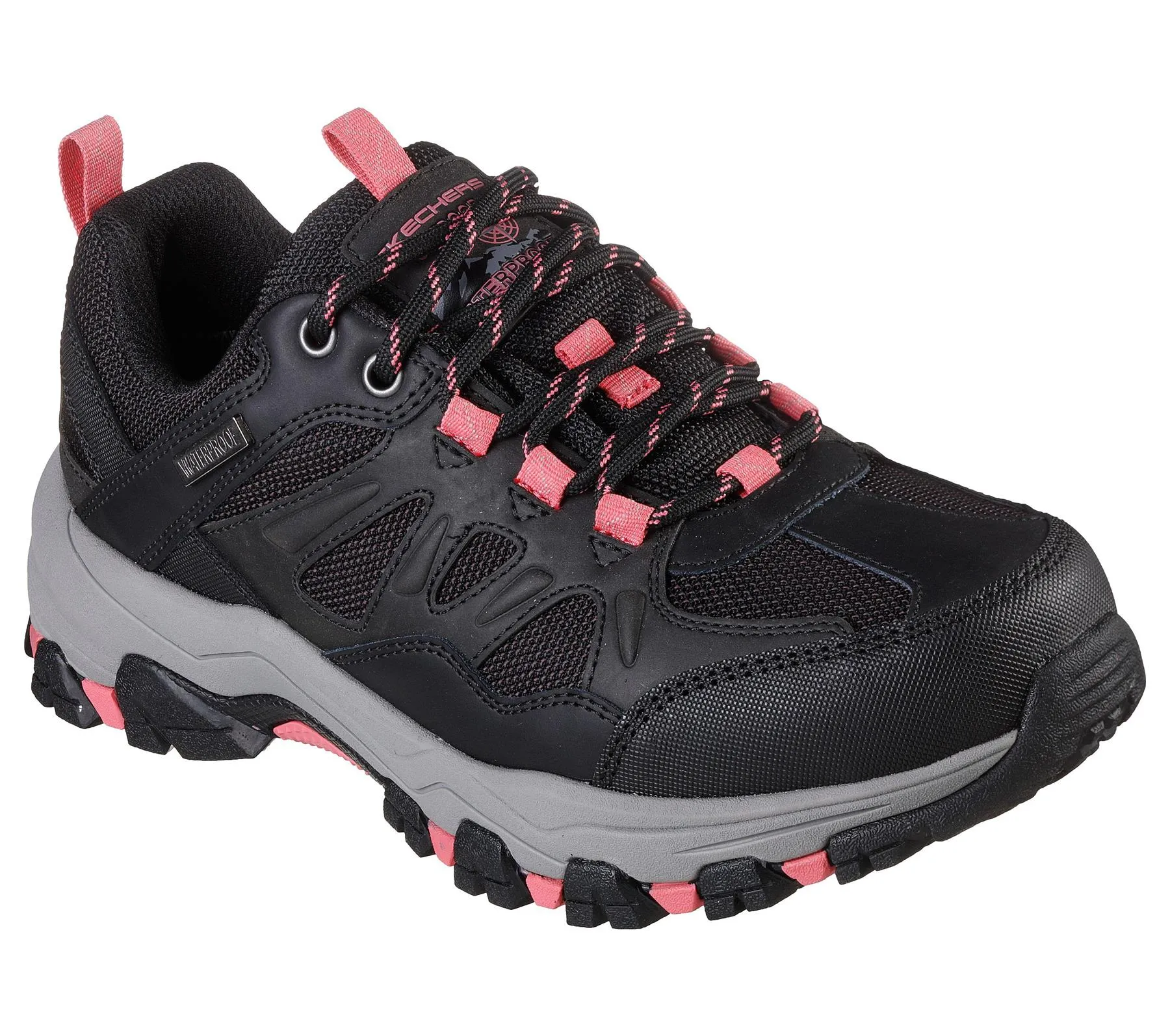 Women's Wide Fit Skechers 167003 Selmen Outdoor Trainers