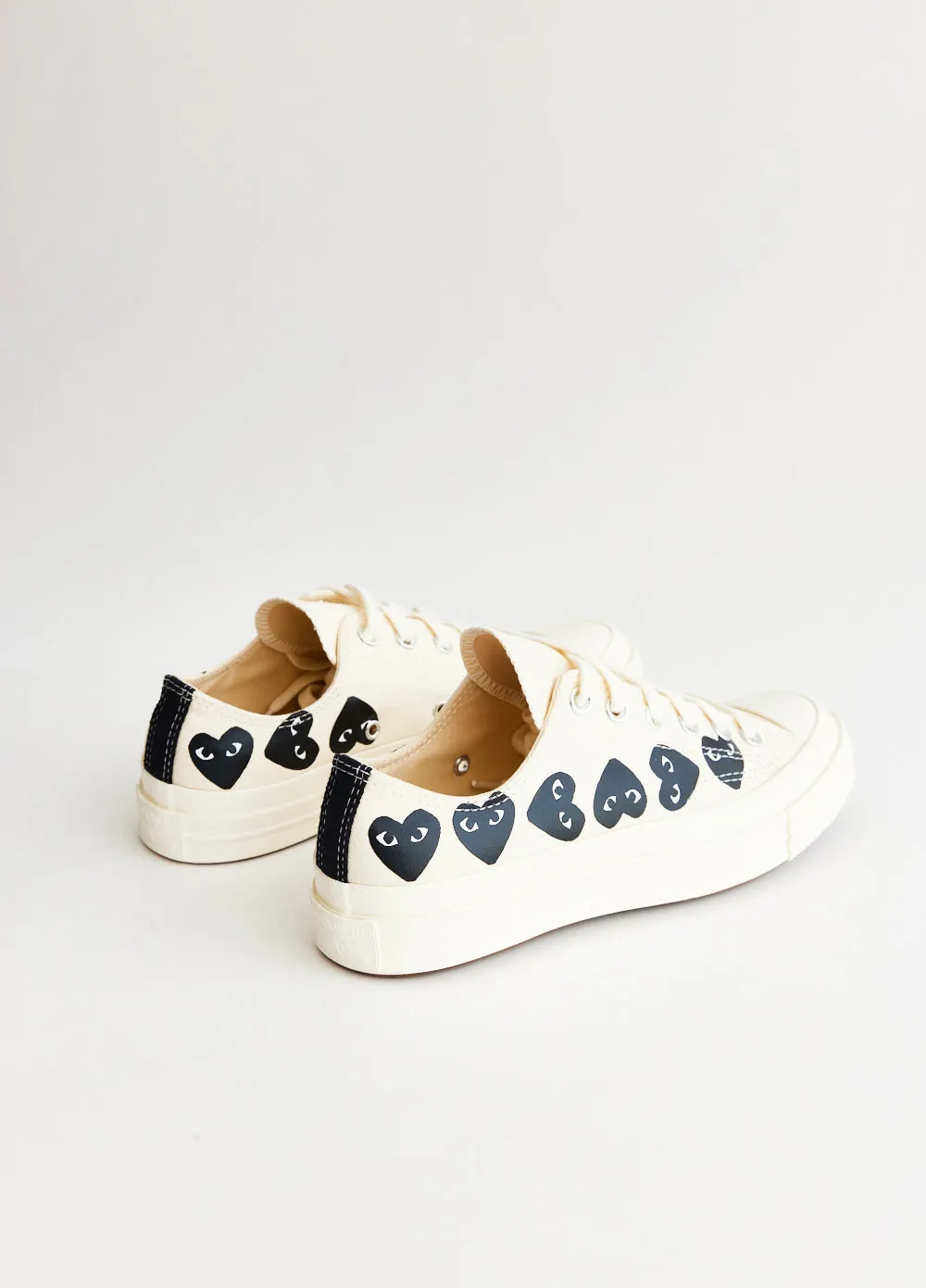 x Converse K126 Multi Heart Low Top Sneakers